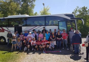 Fanclub beim letzten Heimspiel