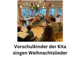 Integrative Kita der Lebenshilfe Kusel und „Haus im Glantal“ singen gemeinsam Weihnachtslieder