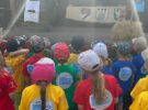 Vorschulkinder der Integrativen Kita der Lebenshilfe Kusel auf dem Kirkeler Burgsommer!