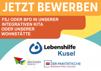 Mach ein FSJ oder BFD in unserer Integrativen Kita oder unserer Wohnstätte!