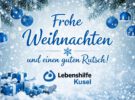 Frohe Weihnachten und einen schönen Start ins neue Jahr!