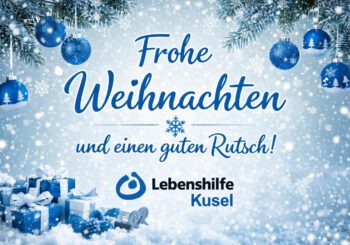 Frohe Weihnachten und einen schönen Start ins neue Jahr!